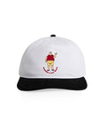 Happy Fat Man - Two Tone Cap (Wht/Blk)