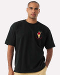 Happy Fat Man Tee - Black